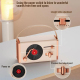 Mini Enceinte Bluetooth Portable Rétro Fantasy Purple Son Stéréo 360° 5 Modes de Lecture Bluetooth 5.3 Autonomie 12h IPX5 - w...