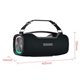 Enceinte Bluetooth Portable Extérieure 55 W Avec Lumières Colorées IPX6 TWS Et Power Bank - www.yonis-shop.com
