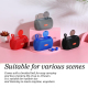 Mini Enceinte Bluetooth 2 En 1 Avec Ecouteurs Sans Fil et Son Surround 360° Écoutez en Immersion et Gérez Vos Appels - www.yo...
