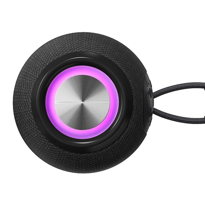 Enceinte Bluetooth Portable Élégante Effets Lumineux Son Stéréo Étanche Anti-Choc Autonomie 3h Connexion Sans Fil - www.yonis...