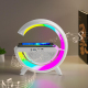 Enceinte Bluetooth Lumineuse Charge Sans Fil et Haut-Parleur 5W Autonomie 6h Modes LED Ambiance