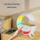 Enceinte Bluetooth Lumineuse Charge Sans Fil et Haut-Parleur 5W Autonomie 6h Modes LED Ambiance - www.yonis-shop.com