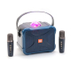 Enceinte Bluetooth Karaoke Sans Fil Avec Micros Intégrés Autonomie 3h Etanche Son Stéréo 360° - www.yonis-shop.com