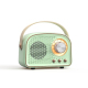 Enceinte Bluetooth Vintage Support Carte TF U Disk TWS FM Autonomie 8H Speaker 3W - www.yonis-shop.com