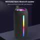 Enceinte Bluetooth Portable LED Colorée 10W Puissante Étanche Avec Fonction TWS Et Microphone Anti-Bruit - www.yonis-shop.com