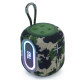 Enceinte Bluetooth Portable Avec Subwoofer LED Couleurs Et Super Bass TWS Autonomie Longue Durée Compatible Multi-Plateformes...