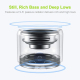 Mini Enceinte Bluetooth Portable Étanche IPX7 Son Haute Fidélité Super Bass Autonomie 5h Puissance 3W - www.yonis-shop.com