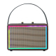 Enceinte Bluetooth Rétro Avec Effet Lumière Coloré Et Microphone HD Son Haute Qualité Sans Perte Autonomie 8h - www.yonis-sho...