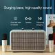 Enceinte Bluetooth Portable Effet Cuir Son Haute Qualité Basses Profondes Autonomie Longue Durée Bois Massif - www.yonis-shop...