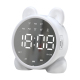 Mini Enceinte Bluetooth Avec Miroir Horloge Alarme FM Haut-Parleur Écran LED Lumièree