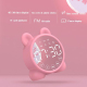 Mini Enceinte Bluetooth Avec Miroir Horloge Alarme FM Haut-Parleur Écran LED Lumièree - www.yonis-shop.com