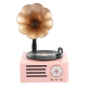 Mini Enceinte Bluetooth Vintage Multifonction Radio SD AUX FM Puissance 5W Autonomie 8h Charge Rapide - www.yonis-shop.com