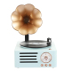 Mini Enceinte Bluetooth Vintage Multifonction Radio SD AUX FM Puissance 5W Autonomie 8h Charge Rapide - www.yonis-shop.com