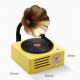 Mini Enceinte Bluetooth Vintage Multifonction Radio SD AUX FM Puissance 5W Autonomie 8h Charge Rapide - www.yonis-shop.com