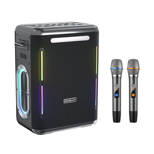 Enceinte Bluetooth Portable 300W TWS Avec Lumière LED Colorée Autonomie 20H Son Surround - www.yonis-shop.com