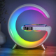 Enceinte Bluetooth Intelligente Avec Chargeur Sans Fil Réveil et Lumière Ambiante 15W - www.yonis-shop.com