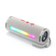 Enceinte Bluetooth 3D Stéréo Portable Subwoofer 10W Avec Lumière LED RGB Support FM Carte TF Appels Clairs - www.yonis-shop.com