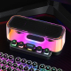 Enceinte Bluetooth Sans Fil Subwoofer Effets Lumineux Couleurs Support USB Compatible Multi-Scénarios Autonomie 1200mAh