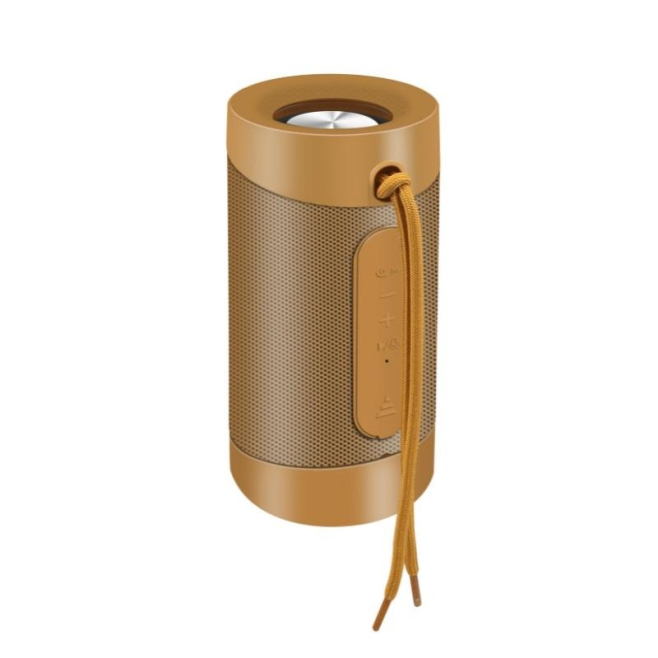 Enceinte Bluetooth Portable Ultimate Jaune Avec Effets Lumineux RGB et Subwoofer Puissant Autonomie 4h Haut-Parleur Sans Fil ...