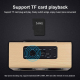 Enceinte Bluetooth Bois Double Haut-Parleurs Autonomie 8h Son Stéréo Micro Intégré - www.yonis-shop.com