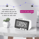 Enceinte Bluetooth Réveil Bureau Radio FM Chargeur USB Écran LCD Prise EU - www.yonis-shop.com