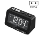 Enceinte Bluetooth Réveil Bureau Radio FM Chargeur USB Écran LCD Prise EU - www.yonis-shop.com