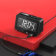 Enceinte Bluetooth Réveil Bureau Radio FM Chargeur USB Écran LCD Prise EU - www.yonis-shop.com