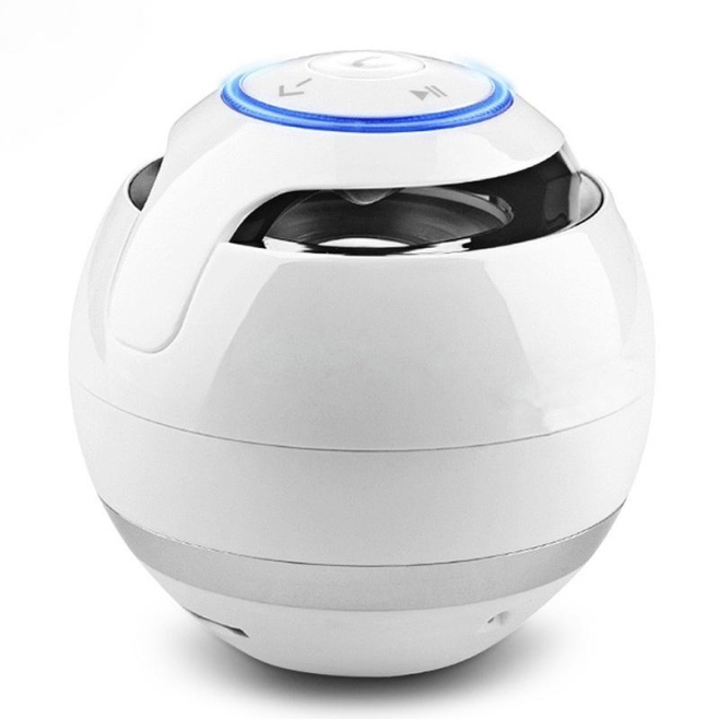 Enceinte Bluetooth Portable A18 Avec Lumière LED Mini Haut-Parleur Sans Fil Support TF MP3 Subwoofer Autonomie 3h - www.yonis...