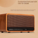 Enceinte Bluetooth Vintage Bois Puissante Portable Autonomie Longue Toucher Intuitif Son Stéréo - www.yonis-shop.com