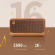 Enceinte Bluetooth Vintage Bois Puissante Portable Autonomie Longue Toucher Intuitif Son Stéréo - www.yonis-shop.com
