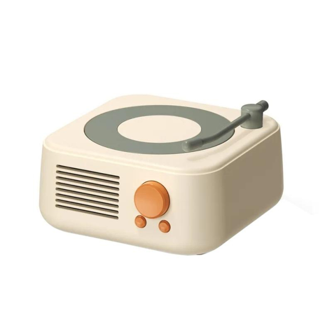 Enceinte Bluetooth Vintage Style Phonographe Son Surround 360° Connexion Sans Fil Avancée Lecteur TF FM - www.yonis-shop.com