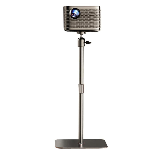 Support Trépied Vidéoprojecteur Bureau Maison Rotatif 360° Télescopique Charge 6kg Base Stable - www.yonis-shop.com