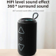 Enceinte Bluetooth Portable Stéréo 3D Subwoofer Sans Fil Avec Lumière LED Ambiance Et Fonction FM - www.yonis-shop.com