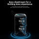 Enceinte Bluetooth Portable Stéréo 3D Subwoofer Sans Fil Avec Lumière LED Ambiance Et Fonction FM - www.yonis-shop.com