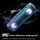 Enceinte Bluetooth Portable Étanche IPX7 Avec Lumière RGB Son Surround 360° Et Basses Puissantes 30W Autonomie 8h TWS - www.y...
