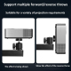 Support Mural Vidéoprojecteur Bras Télescopique Pliable Charge 5kg Universel 360° - www.yonis-shop.com