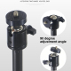Trépied Vidéoprojecteur Polyvalent Réglable et Détachable avec Base en Métal et Support Caméra Hauteur Max 30cm - www.yonis-s...