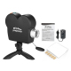 Mini Videoprojecteur Laser avec 12 Films Intégrés Et Ecran De Projection 4x6 Pieds - www.yonis-shop.com