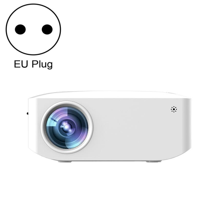 Vidéoprojecteur LED Smart 1280x720P Haute Résolution 80 ANSI Lumens Contraste 3000:1 Silencieux HDMI USB - www.yonis-shop.com