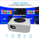 Vidéoprojecteur LED Smart 1280x720P Haute Résolution 80 ANSI Lumens Contraste 3000:1 Silencieux HDMI USB - www.yonis-shop.com