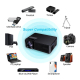 Videoprojecteur LED Smart 280 Lumens 1280x768P HDMI USB SD VGA AV Audio Out Écran 5.8 Pouces Durée De Vie 20000 Heures Taille...