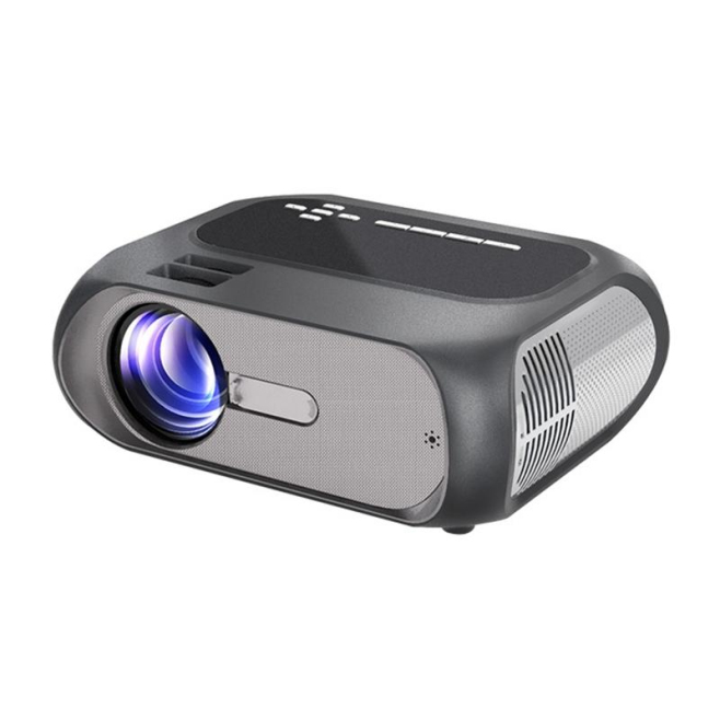 Videoprojecteur LED Portable Full HD 1920x1080 Avec WIFI Intégré Home Cinéma Silencieux 200 ANSI Lumens Taille Image Jusqu'à ...