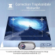 Videoprojecteur LED Portable Full HD 1920x1080 Avec WIFI Intégré Home Cinéma Silencieux 200 ANSI Lumens Taille Image Jusqu'à ...