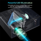 Videoprojecteur LED Haute Définition 720p 2200LM Home Theater HDMI VGA USB Image Géante 130\\" Smart & Portable - www.yonis-s...