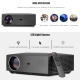 Videoprojecteur LED Full HD 1080P 4200 Lumens Contraste Élevé 2200:1 Smart Projector HDMI USB Audio Out Télécommande Inclus -...
