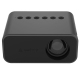 Videoprojecteur LED HD Portable 1080P Mini Home Theatre Avec Télécommande et Adaptateur Ultra Compact et Silencieux - www.yon...