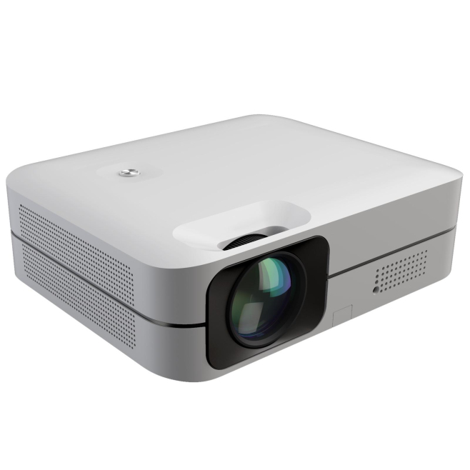 Videoprojecteur Android Full HD 1080P LED 4000 Lumens Home Cinema Portable Avec Haut-Parleurs Intégrés Et Correction Keystone