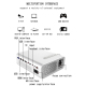 Videoprojecteur LED HD 1800 Lumens Haut-Parleur Intégré Compatible USB SD AV DVD Box - www.yonis-shop.com