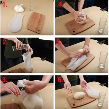 Sac De Pétrissage En Silicone Alimentaire 41x30 Cm – Antiadhésif Réutilisable, Idéal Pour Pain, Biscuits, Pâtisserie, Purée Et Marinades