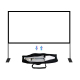 Écran De Projection Pliable Extérieur 120 Pouces 16:9 Polyester Haute Définition Vision Large Angle Installation Facile Anti-...